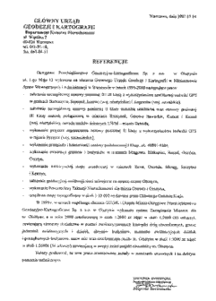 Referencje GUGiK