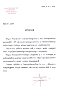 Referencje - Starostwo Powiatowe w Kętrzynie