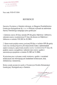 Referencje - Starostwo Powiatowe w Ostr&oacute;dzie